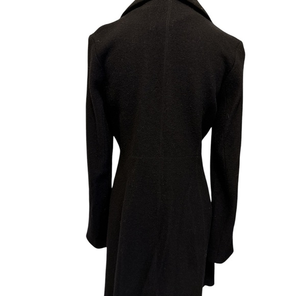 DKNY Black Boiled Wool Knit
Four Pocket Longer Duster
Sweater Jacket 2 ,NEW $169 - Picture 2 of 11